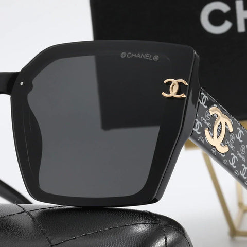 4 color fashion printing temple polarized sunglasses