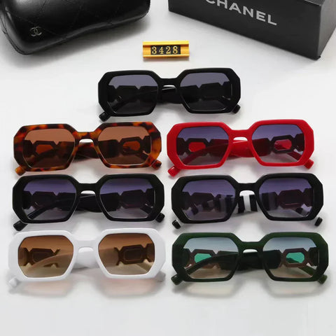 7-color fashion rhinestone temple polarized sunglasses
