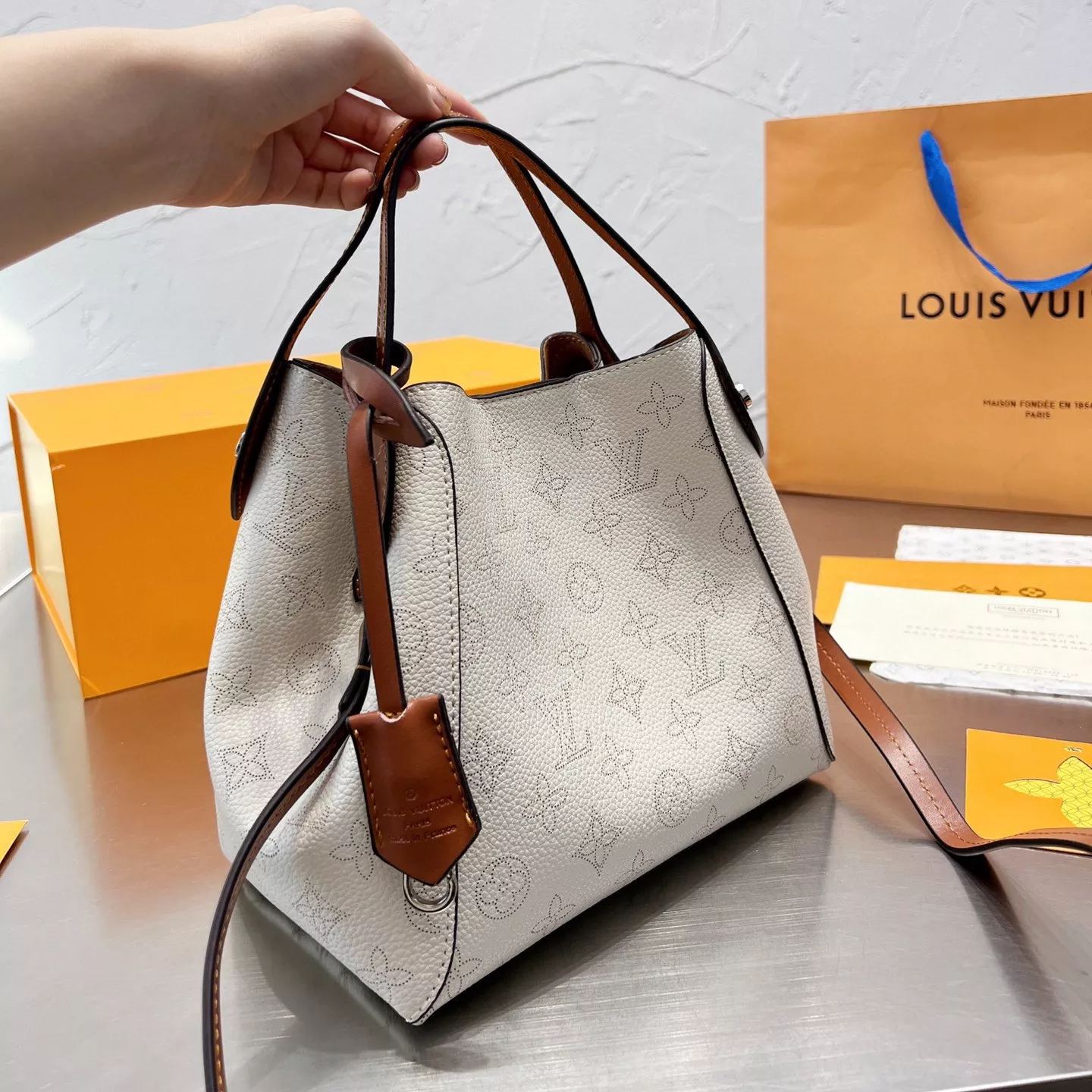 Pm Mahina Series Leather Bag