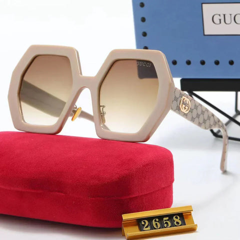 6-color fashion  rhombus frame sunglasses polarizer