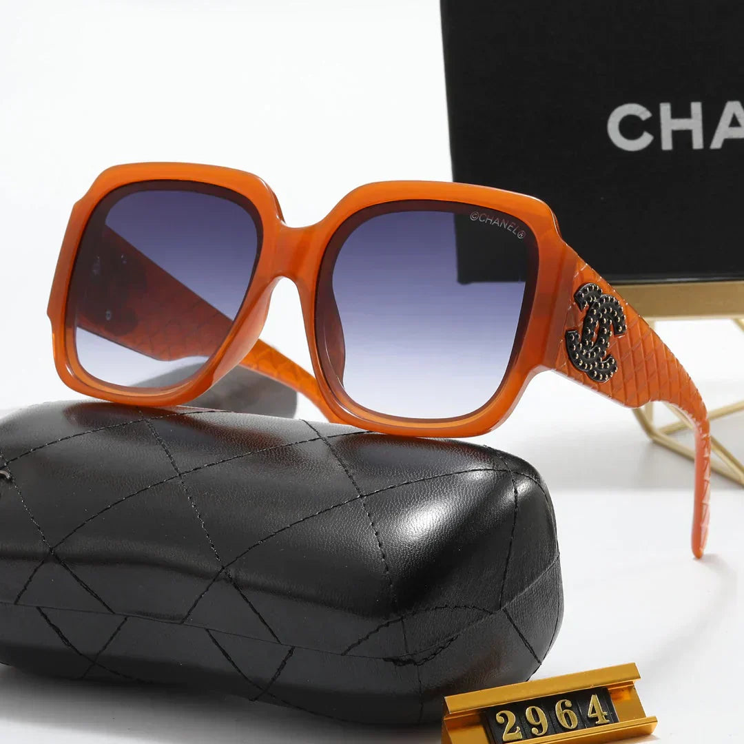 5 Colors Simple Fish Pattern Polarized Sunglasses
