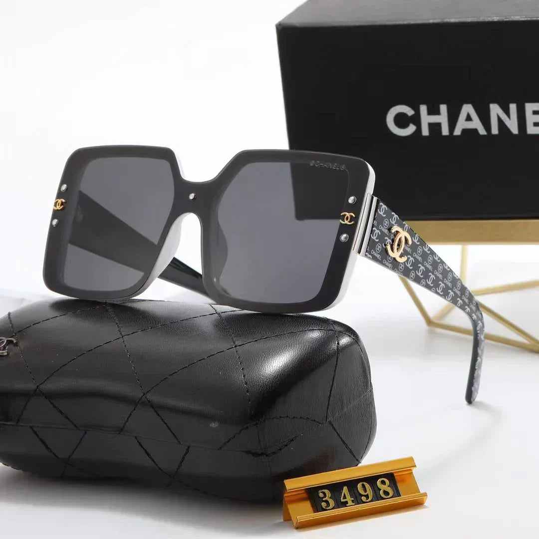 8-color stripe printing temple polarized sunglasses