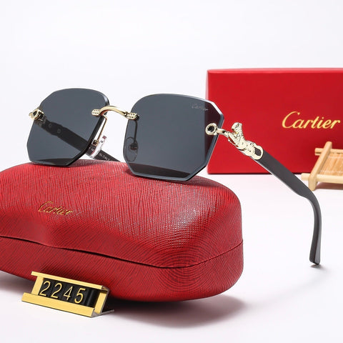 Classic rimless design sunglasses 2245