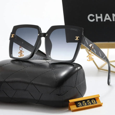 7-Color Fashion Temple Pendant Sunglasses Polarized Glasses