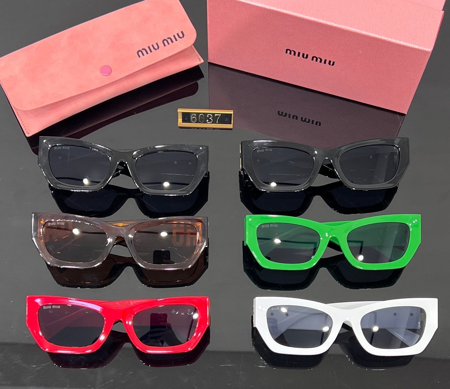 Fashion Square Cat-Eye Sunglasses