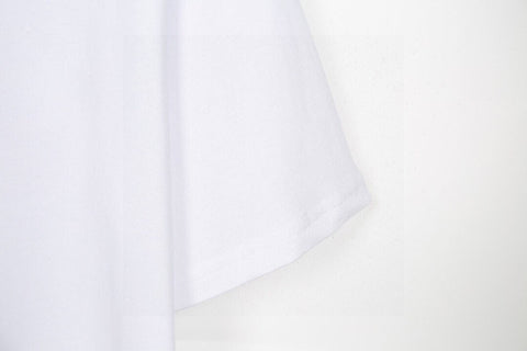 Plum blossom print T-shirt